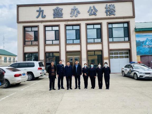 汤旺县检察院联合县税务局走访鑫旺山特产品开发有限公司